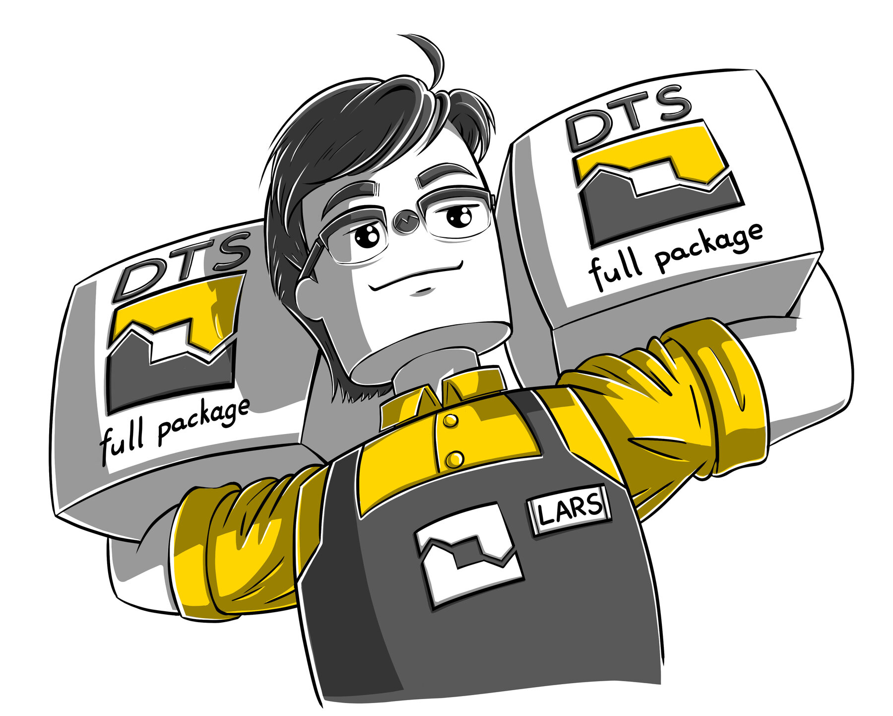 Zeichnung Managed Services DTS als All in One Anbieter