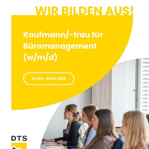 Deine Zukunft? Sicher. Deine Ausbildung? Auch. 🚀
Starte Deine Ausbildung als Kaufmann/-frau für Büromanagement mitten... Deine Zukunft? Sicher. Deine Ausbildung? Auch. 🚀
Starte Deine Ausbildung als Kaufmann/-frau für Büromanagement mitten...