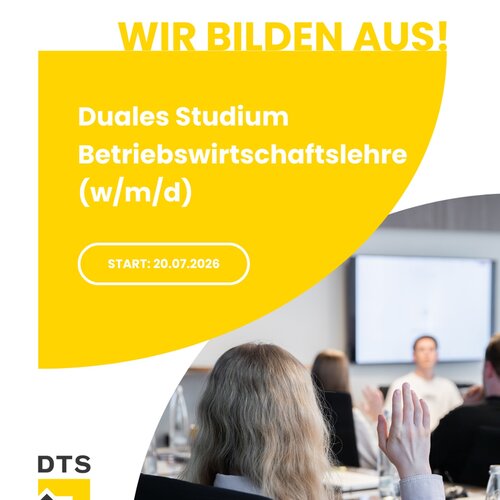 Studieren und Praxis in einem? Starte Dein duales Studium Betriebswirtschaftslehre bei DTS! 🎓🚀
Was Dich erwartet:
👉... Studieren und Praxis in einem? Starte Dein duales Studium Betriebswirtschaftslehre bei DTS! 🎓🚀
Was Dich erwartet:
👉...